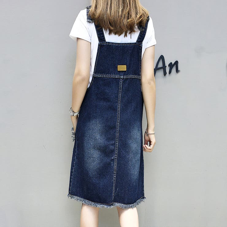 サロペット 膝丈 デニムワンピース 品番 Ii Miniministore ミニミニストア のレディースファッション通販 Shoplist ショップリスト