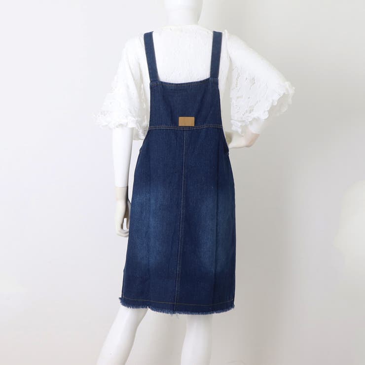 サロペット 膝丈 デニムワンピース 品番 Ii Miniministore ミニミニストア のレディースファッション通販 Shoplist ショップリスト