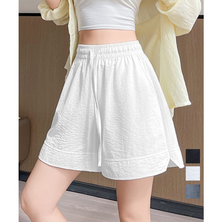 ショートパンツ ウエストゴム レディース | Miniministore | 詳細画像1 