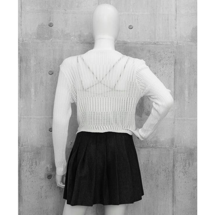 カーディガン ショート丈 長袖 トップス | Miniministore | 詳細画像13 