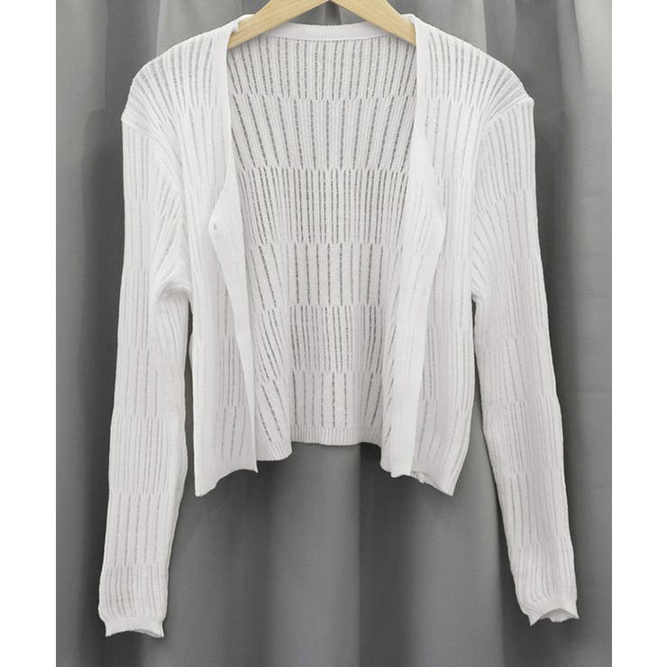 カーディガン ショート丈 長袖 トップス | Miniministore | 詳細画像14 