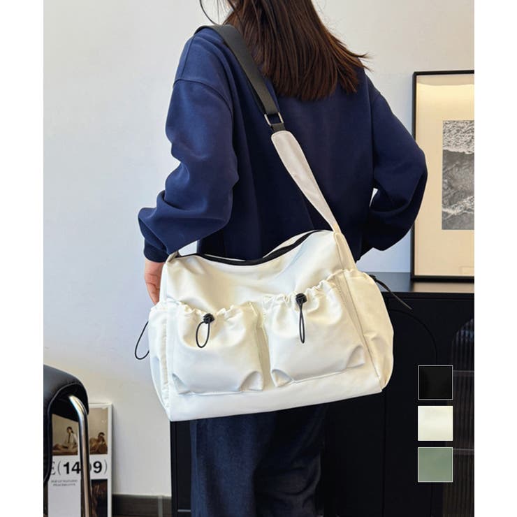 ショルダーバッグ 大容量 ユニセックス鞄 | Miniministore | 詳細画像1 