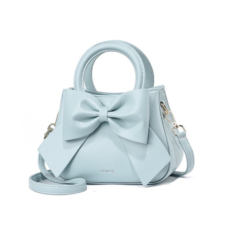 ライトブルー | レディース ビッグリボンミニバッグ おしゃれ | SUNSHINE CLOSET