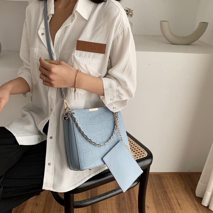 クロコ型押し ショルダーバッグ 韓国 風 品番 Ii Miniministore ミニミニストア のレディースファッション通販 Shoplist ショップリスト