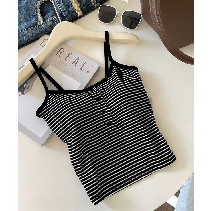 カップインキャミソール(F WHITE): TOPS