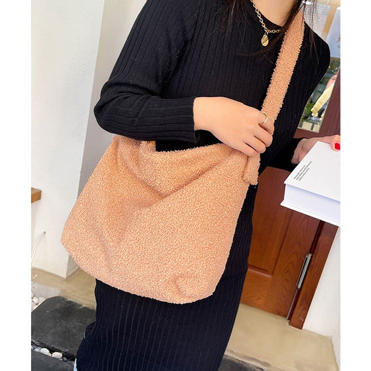 ライトブラウン | ボアバッグ レディース トートバッグ秋冬 | Miniministore