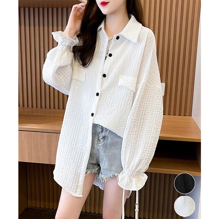 シャツカーディガン キャンディースリーブ | Miniministore | 詳細画像1 