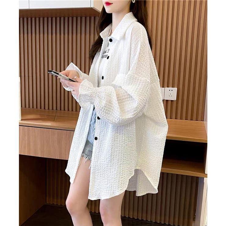 シャツカーディガン キャンディースリーブ | Miniministore | 詳細画像3 