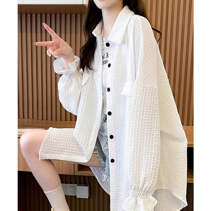 シャツカーディガン キャンディースリーブ | Miniministore | 詳細画像4 