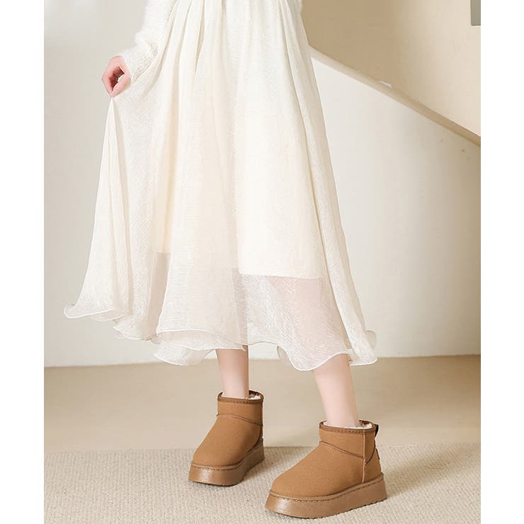 ムートンブーツ レディース美脚ボアブーツ | Miniministore | 詳細画像11 