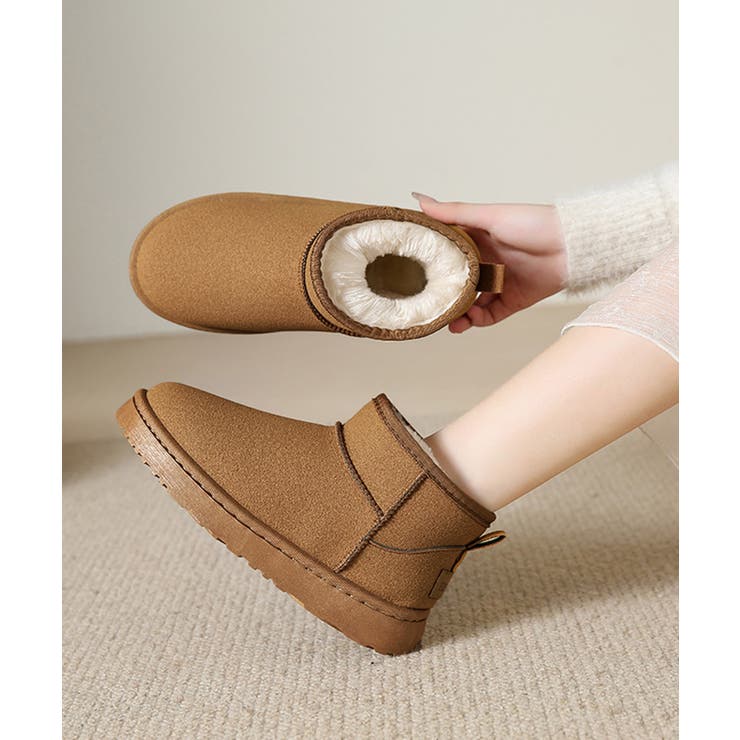 ムートンブーツ レディース美脚ボアブーツ | Miniministore | 詳細画像9 