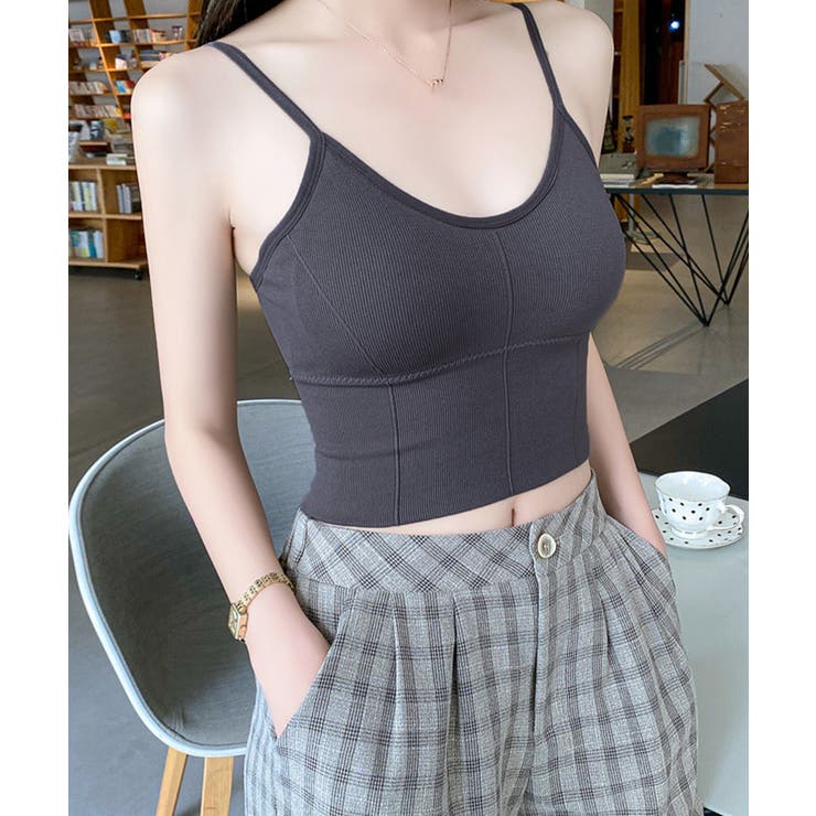 カップ付きキャミソール Uバックオープン | Miniministore | 詳細画像12 