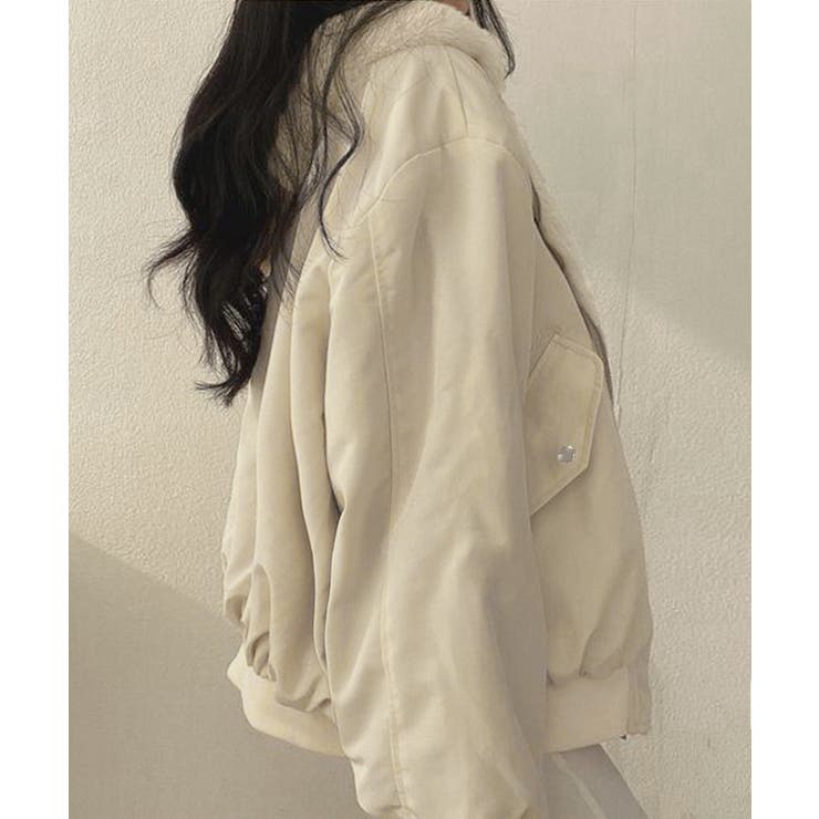 リバーシブルボアパーカージャケット韓国風 | Miniministore | 詳細画像2 
