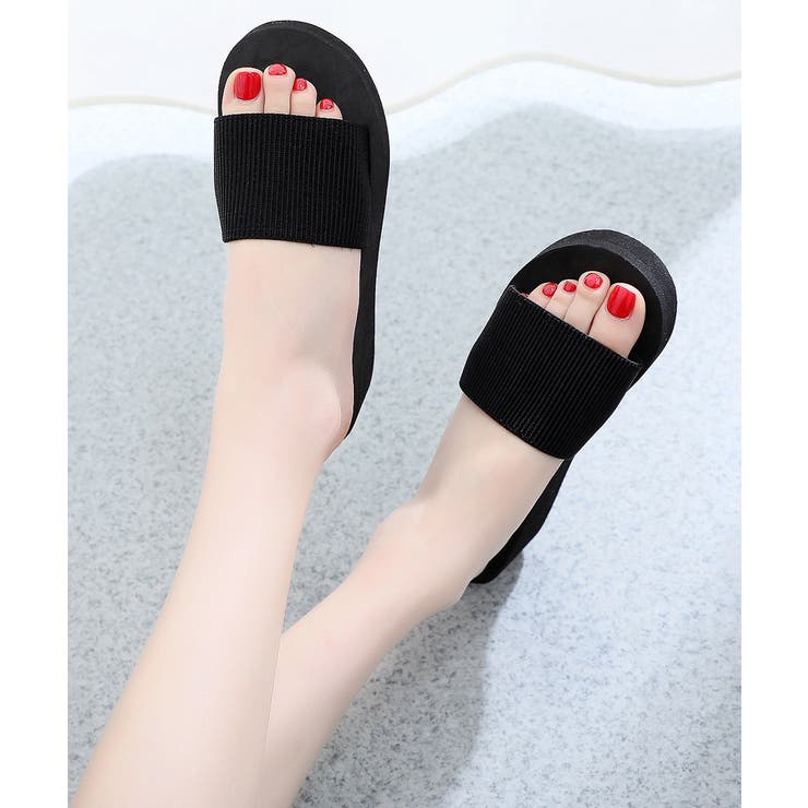 美脚サンダル 厚底サンダル レディース | Miniministore | 詳細画像5 