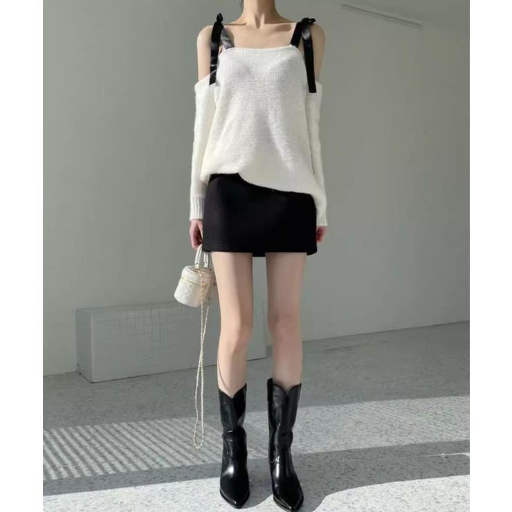 ウールライクミニタイトスカート 美脚脚長 | Miniministore | 詳細画像6 
