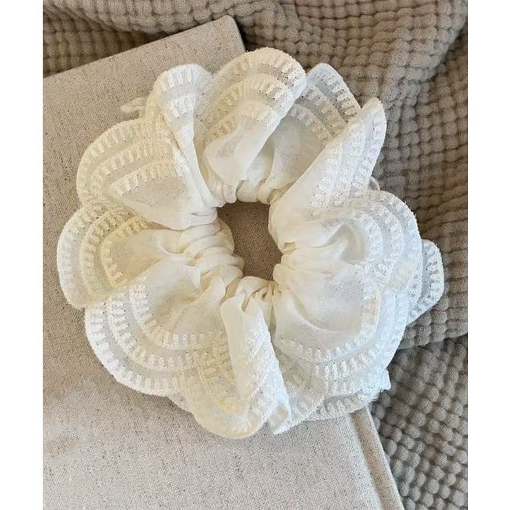 ボリュームレースシュシュ 韓国風ヘアゴム | Miniministore | 詳細画像18 