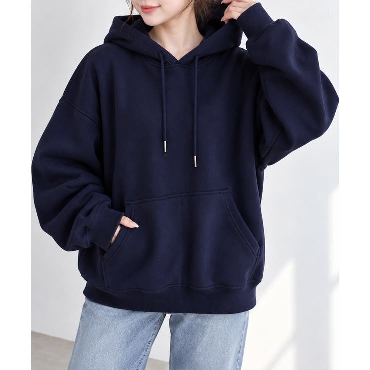 レオパード星柄長袖フーディースウェット ゆったりビッグシルエットトップス韓国風 … | SUNSHINE CLOSET | 詳細画像3 