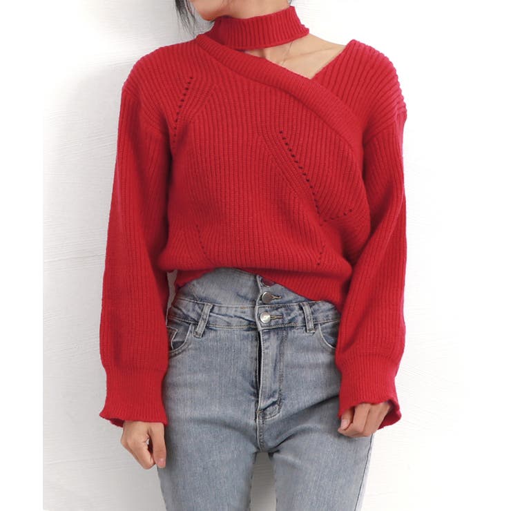 ショート丈 ニットトップスレディース秋冬 | Miniministore | 詳細画像11 