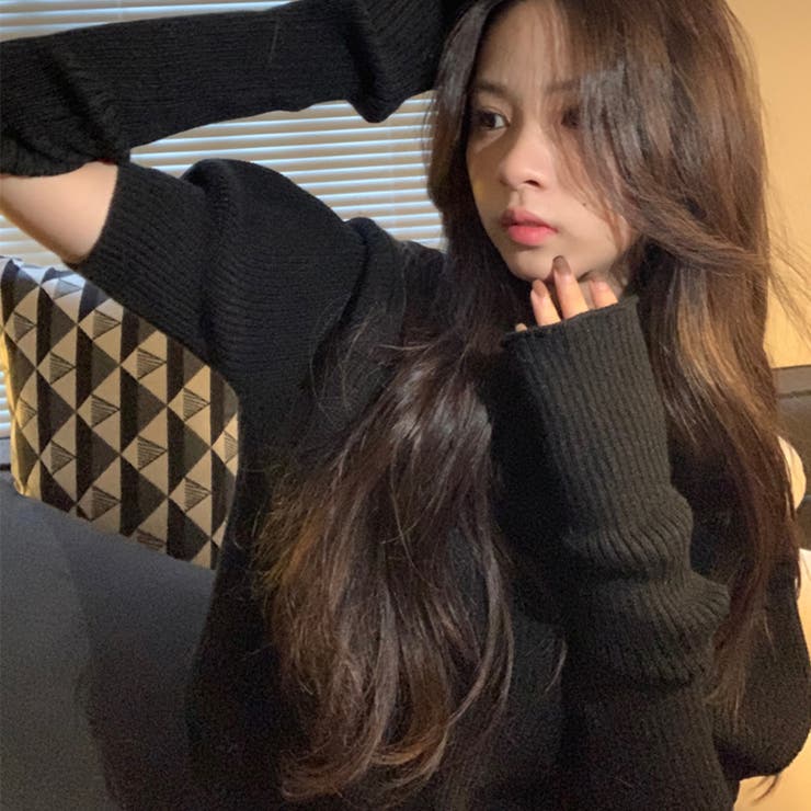 アームウォーマー ニットトップス 韓国風 | Miniministore | 詳細画像6 