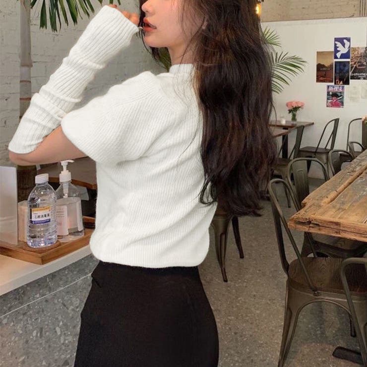 アームウォーマー ニットトップス 韓国風 | Miniministore | 詳細画像8 