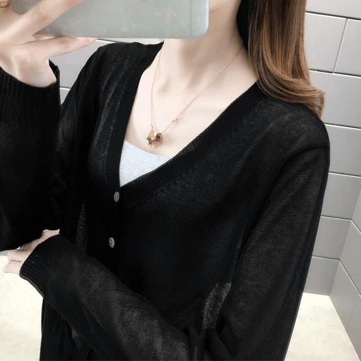 サマーカーディガンレディース韓国風カーデ | Miniministore | 詳細画像5 