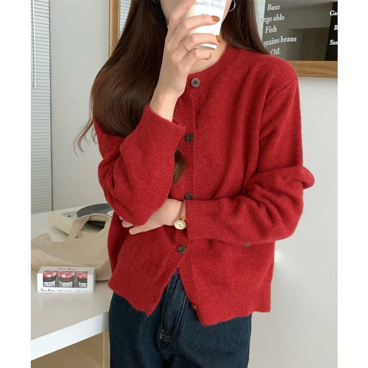 ニットカーディガン ポケット付き 秋冬服 | Miniministore | 詳細画像11 