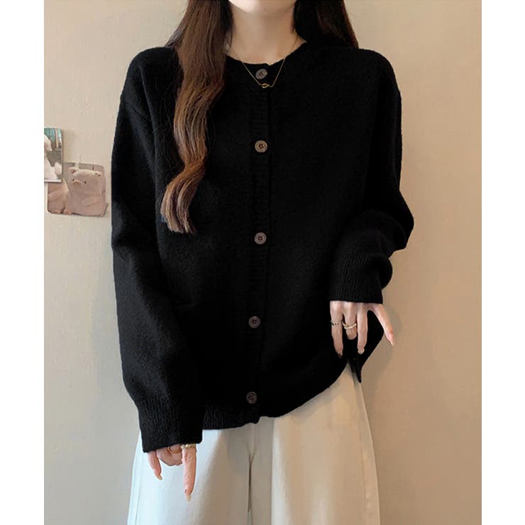 ニットカーディガン ポケット付き 秋冬服 | Miniministore | 詳細画像4 