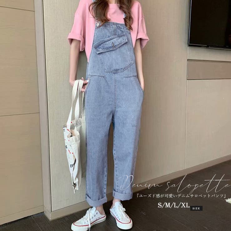 デニムサロペット レディース ポケット付き 品番 Ii Miniministore ミニミニストア のレディース ファッション通販 Shoplist ショップリスト