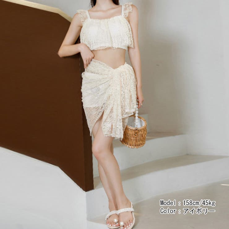 水着レディース 体型カバー水着３点セット | Miniministore | 詳細画像10 