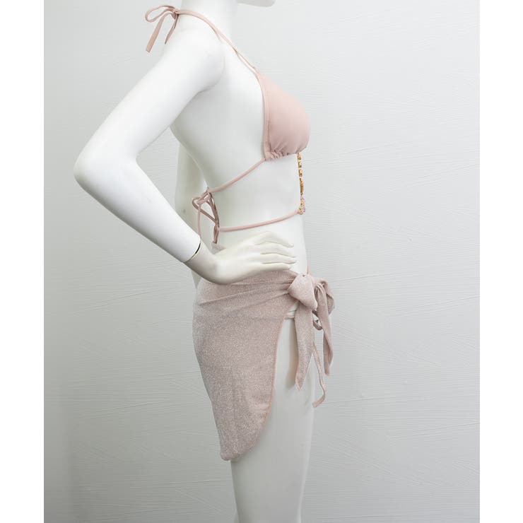 ビキニ水着3点セット ビジュー付き水着 | Miniministore | 詳細画像17 