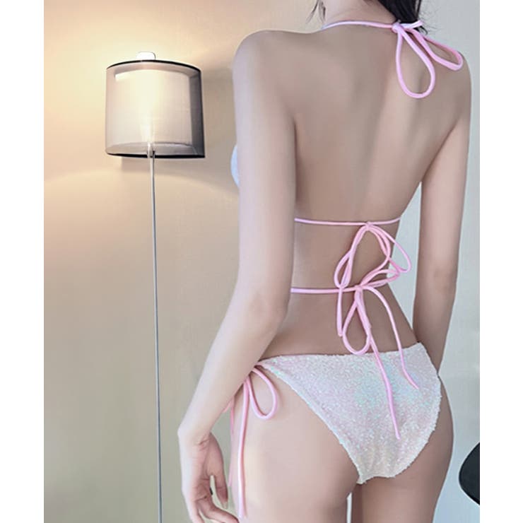 ビキニ水着3点セット ビジュー付き水着 | Miniministore | 詳細画像5 