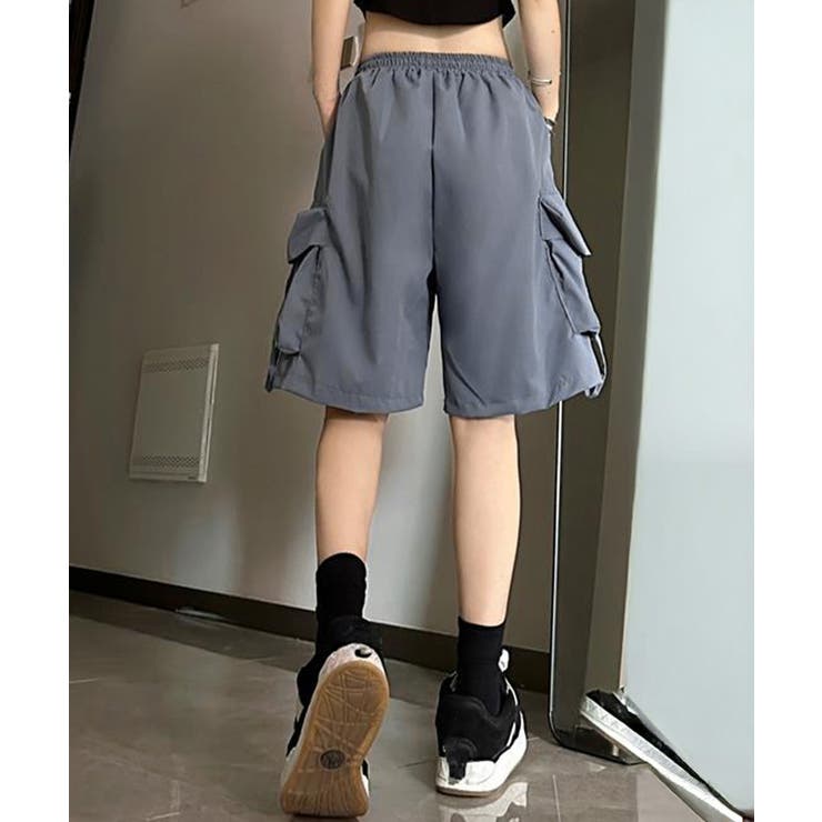 カーゴショートパンツ 5分丈ハーフパンツ | Miniministore | 詳細画像9 