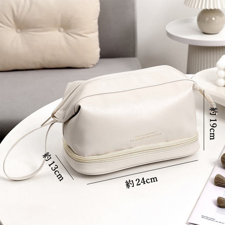 自立 化粧ポーチ 持ち歩き コスメポーチ | Miniministore | 詳細画像11 