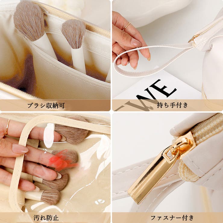 自立 化粧ポーチ 持ち歩き コスメポーチ | Miniministore | 詳細画像4 