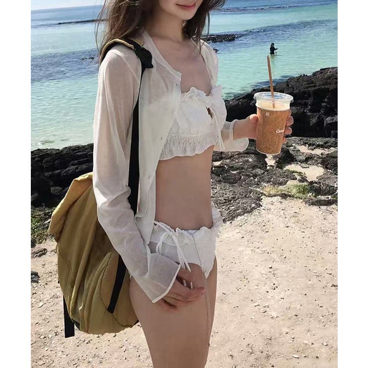 フリルビキニセパレート水着セット 韓国風 | Miniministore | 詳細画像8 