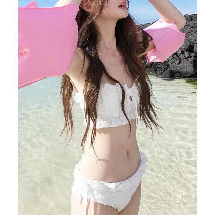 フリルビキニセパレート水着セット 韓国風 | Miniministore | 詳細画像9 
