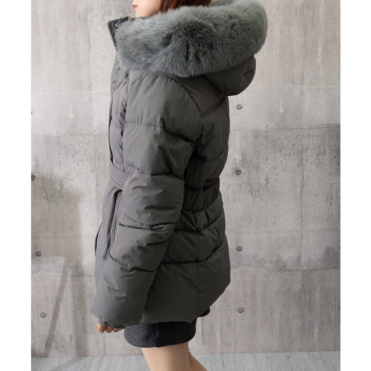 フーディーダウンジャケット 中綿アウター | Miniministore | 詳細画像20 