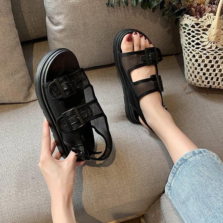 サンダル レディース メッシュサンダル夏 | Miniministore | 詳細画像6 