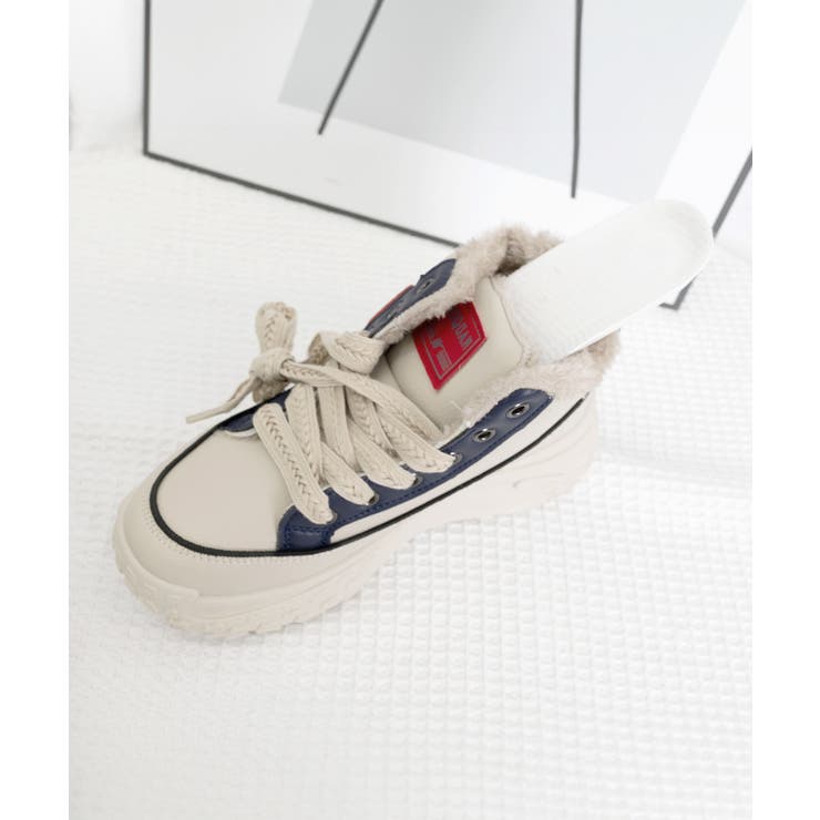 裏起毛 厚底スニーカー ハイカット韓国風 | Miniministore | 詳細画像23 