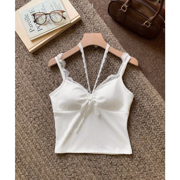 カップ付きキャミソールホルターネック夏服 | Miniministore | 詳細画像20 