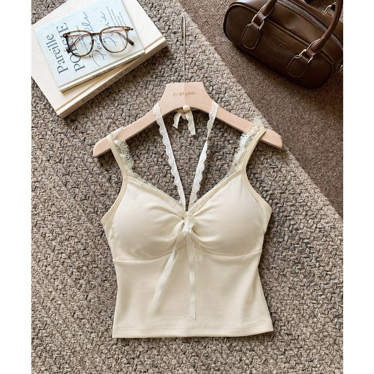 カップ付きキャミソールホルターネック夏服 | Miniministore | 詳細画像21 