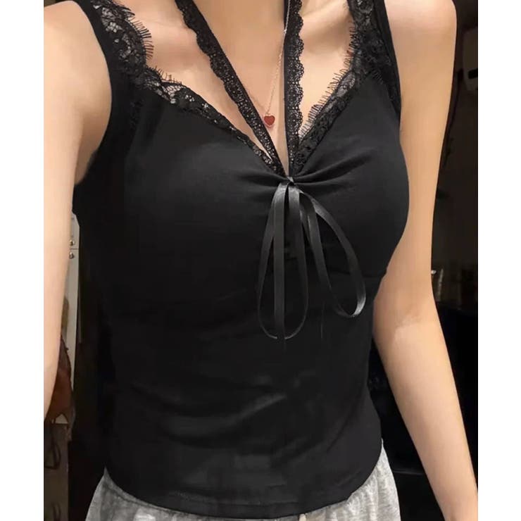 カップ付きキャミソールホルターネック夏服 | Miniministore | 詳細画像6 