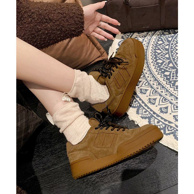 厚底コートスニーカーローカットレディース | Miniministore | 詳細画像10 