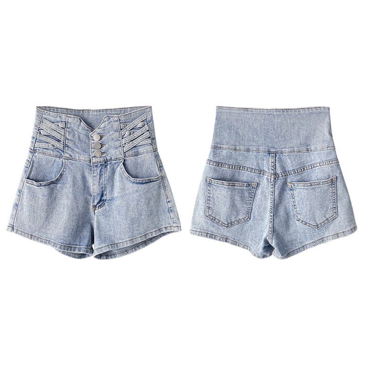 デニム ショートパンツ レディース 美脚 | Miniministore | 詳細画像21 