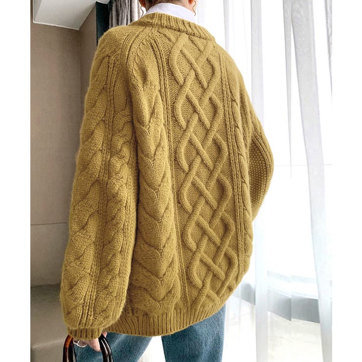 韓国風 ケーブル編み ニット レディース | Miniministore | 詳細画像16 