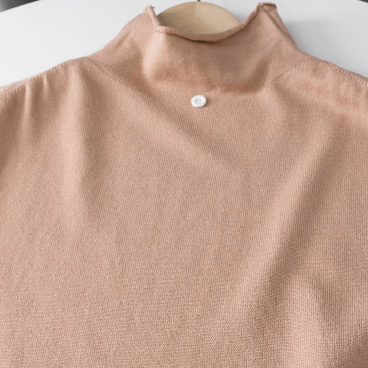 ニットベスト ハイネック ニットチョッキ | Miniministore | 詳細画像12 