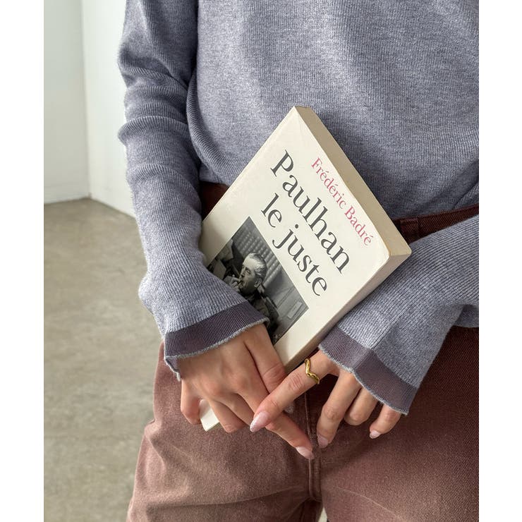 ハイネックニットトップスフリルニットソー | Miniministore | 詳細画像18 