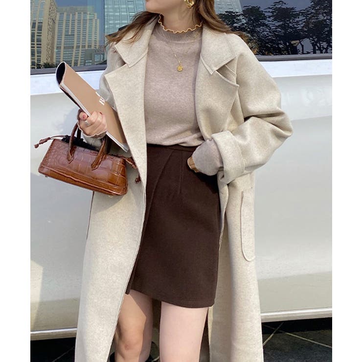 ハイネックニットトップスフリルニットソー | Miniministore | 詳細画像2 