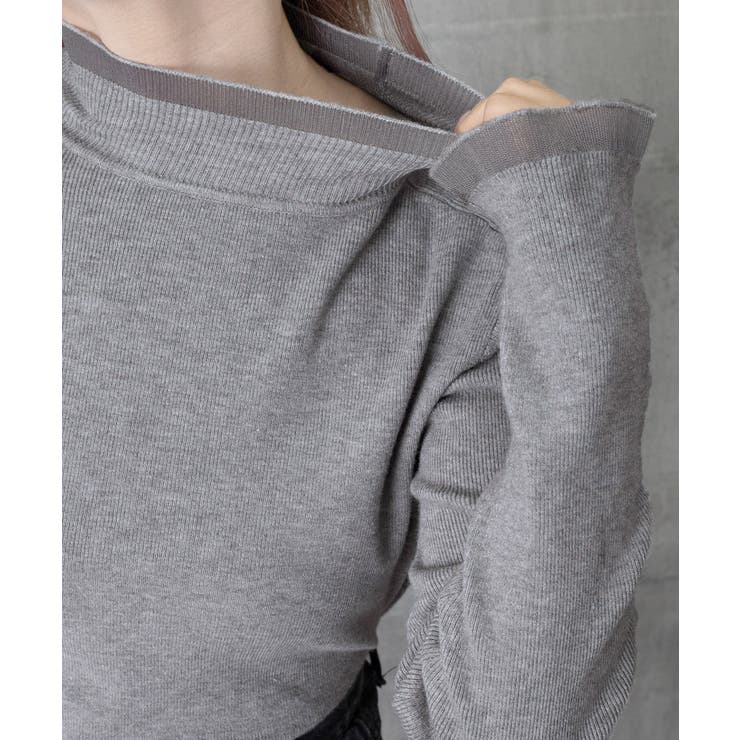 ハイネックニットトップスフリルニットソー | Miniministore | 詳細画像26 