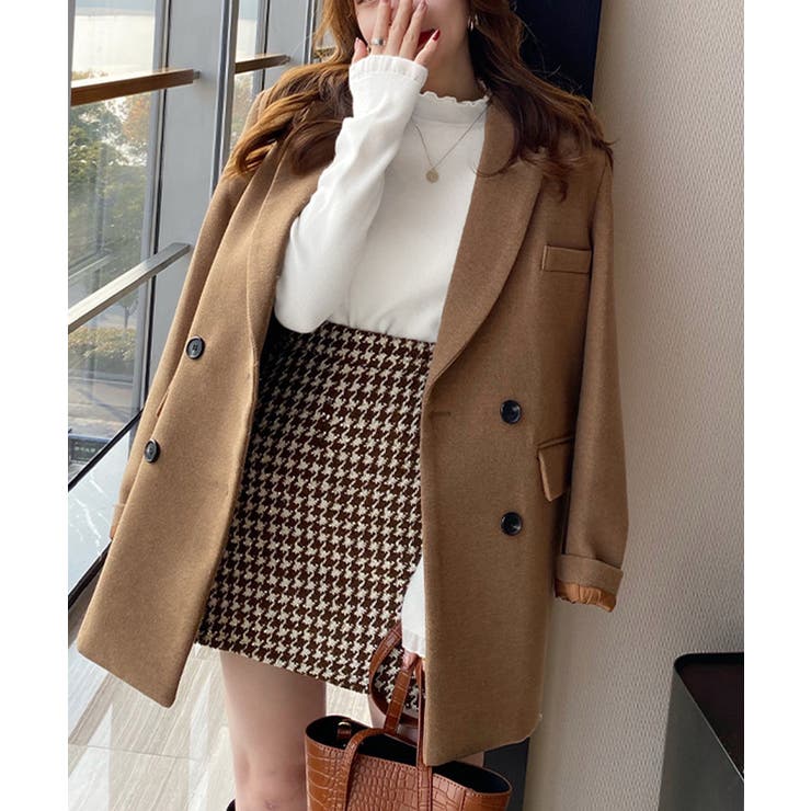 ハイネックニットトップスフリルニットソー | Miniministore | 詳細画像5 